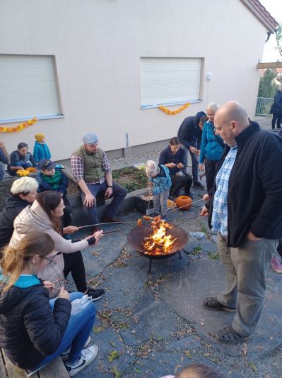 Dýňové odpoledne na zahradě mateřské školy