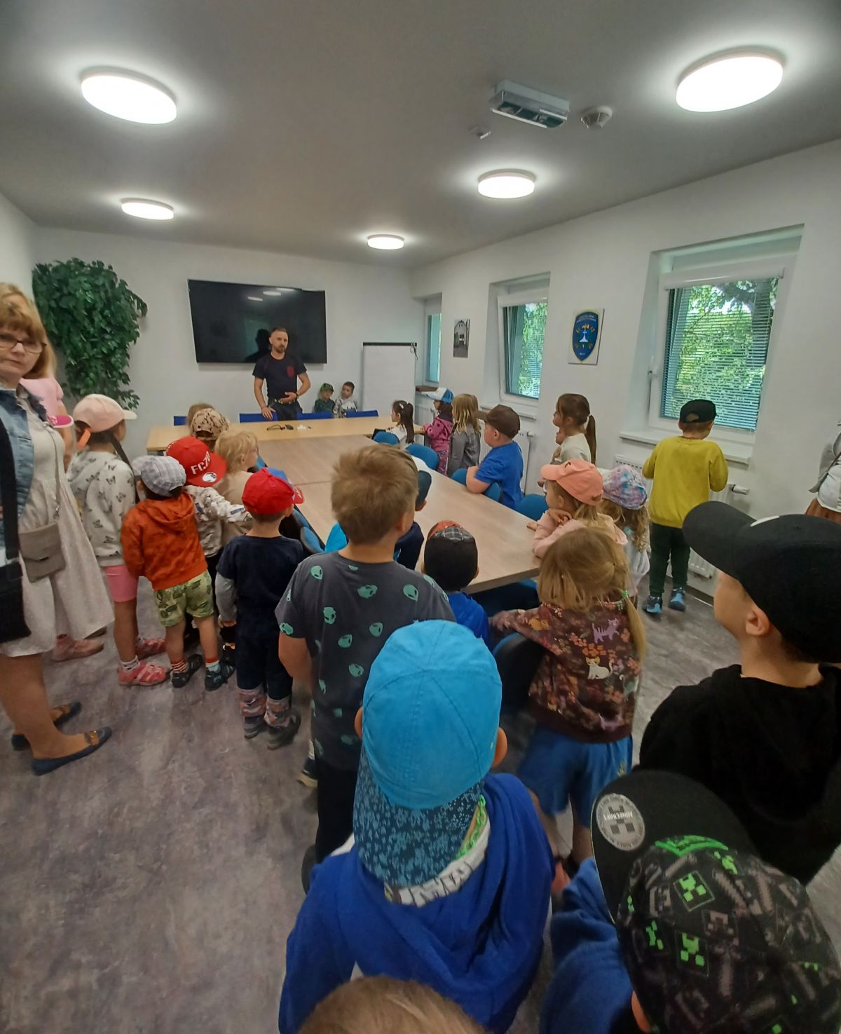 Návštěva hasičské zbrojnice