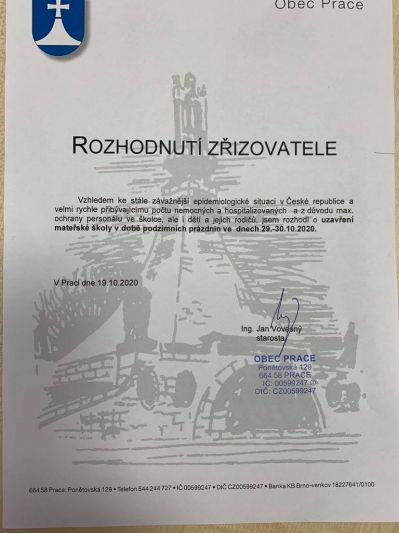 Mateřská škola rodičům